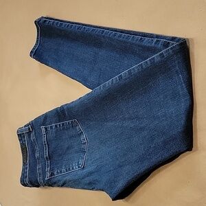 Adriano Goldschmied Size 28R The Mila Super High Rise Skinny Med-Dark Wash Jeans